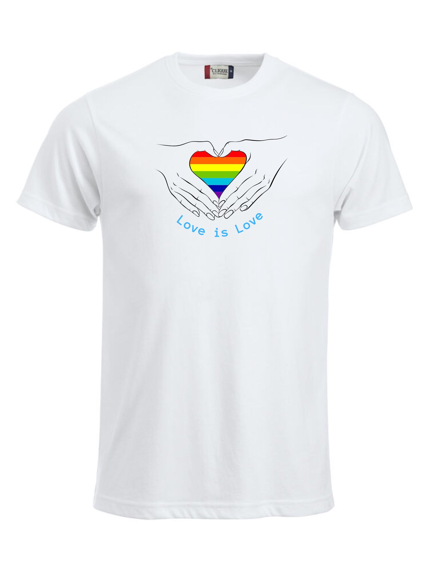 LOVE IS LOVE - T-SKJORTE - unisex