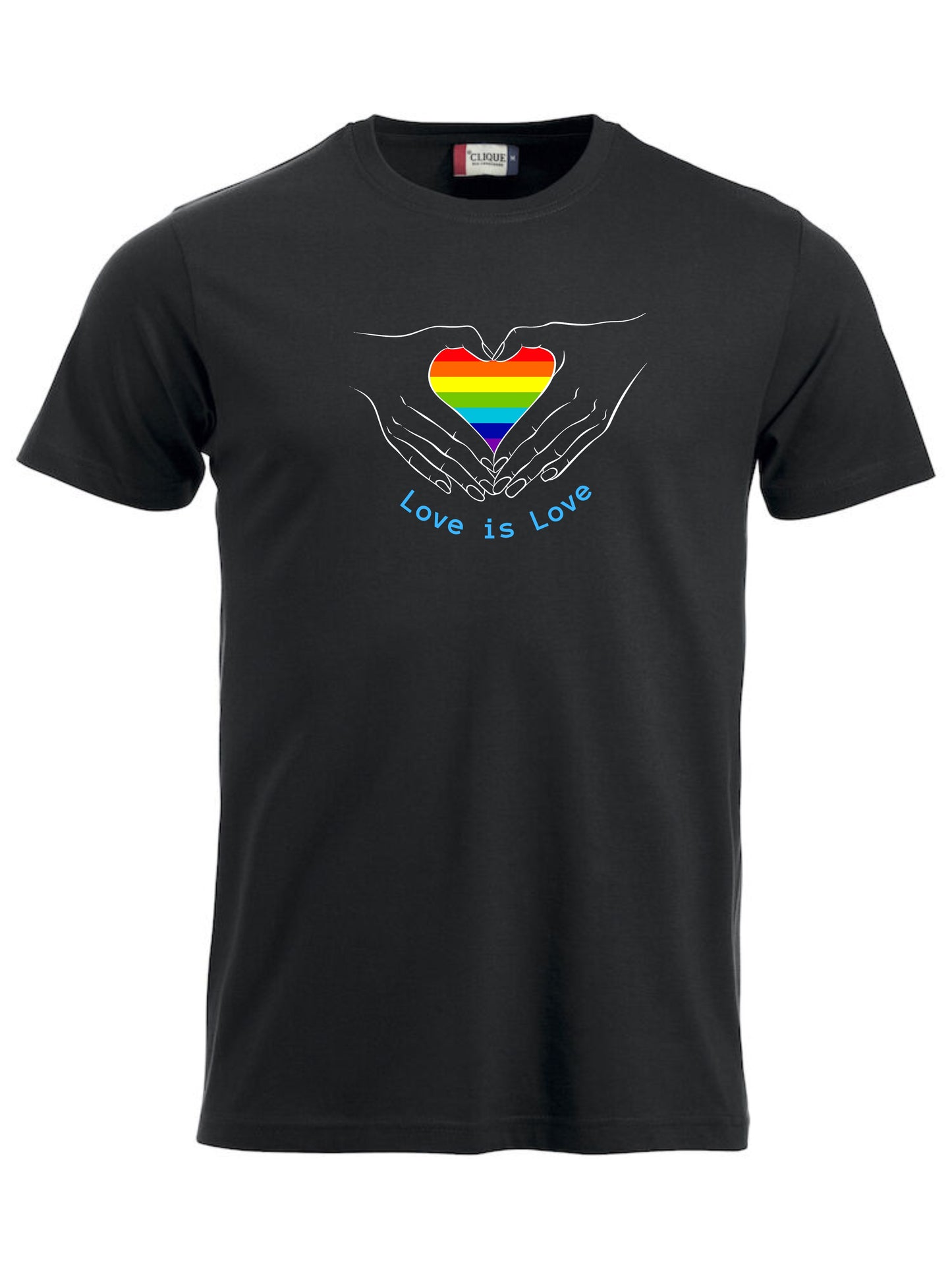 LOVE IS LOVE - T-SKJORTE - unisex